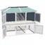 Bon plan Clapier Enclos animaux - JILI HOT - Cage double pour animaux Bois - Pour Jardin Thome6912704
