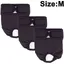 Lot de 3 couches lavables réutilisables pour chien culotte menstruelle très absorbante anti-harcèlement pour animaux
