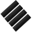Voiture Protège Ceinture de Sécurité Coussin Coussin Ceinture de Sécurité Amovible(Noir 4pcs)