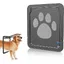 Chatiere pour Chien - Verrouillable Porte pour Animaux de Compagnie Chatiere pour Chat (41cm×37cm)