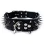 Pet Artist Collier De Chien Clout En Cuir Luxueux Avec Pointes Pointues Collier Pour Chiens Anti-Mordant couleurs multiples YYV