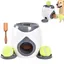 Distributeur de croquettes anti-glouton pour chiens - Lanceur de balles automatique pour chiens - Lanceur de balles pour chiens - Av