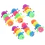 Jouet pour chat - Inchworm - Lot de 6 - TPR non toxique - Couleur aléatoire - Souple et léger