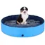 Piscine pliable pour chiens et enfants  portable  antidérapante  en PVC  pour chiens et chats  80 x 20 cm