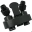Pièce detachée pour Aquarium Filtre externe HW-402B Raccord Entrée Sortie Label