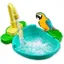 Baignoire automatique pour oiseaux mangeoire pour oiseaux piscine pour animaux de compagnie jouet de bain Label ENEVAOCT