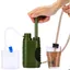 Filtre à Eau Portable 5000 L pour Camping, Élimine les Virus et Bactéries de 001 Micron, Sac de Rangement Inclus