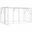 Cage pour oiseaux Argenté - vidaXL - acier galvanisé - 208x102x108 cm - Élément amovible 3371955208