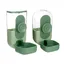 Distributeur Automatique de Nourriture 870 ML et Distributeur deau 800 ML pour hérissons Lapins Poules Peti DISTRIBUTEUR DALIMENT