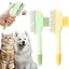 2 Brosses Chat Autonettoyantes - Enlève Poils Morts - Stimulation Cuir Chevelu - Pour Chats Chiens