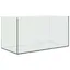 Aquarium en verre rectangulaire - vidaXL - 60x30x30 cm - Blanc - Verre robuste - Bords lisses - Sans couture