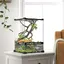 Terrarium pour reptiles - AKOZON - 11026 - 12 L - 20x20x30 cm - Couvercle en maille métallique