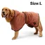 Serviette de bain pour chien, peignoir de bain super absorbant à séchage rapide en microfibre, séchage rapide pour animaux de co