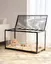 Cage Hamster-VEVOR-96x47x55 cm, Habitat Rongeurs Transparent de Vue Panoramique 360° avec Porte d'Entrée, Maison Portable Ventilée