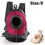 Sac à dos de transport confortable, sac avant pour chiot avec design respirant et épaule rembourrée pour la randonnée, les voyages
