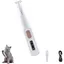 Tondeuse pour pattes danimaux avec lumière LED - Tondeuse rechargeable et étanche pour chiens et chats - Rasoir silencieux -
