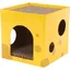 Maison Griffe de Chat Construction en Carton Cabane Interactive pour Griffer et Faire la Sieste
