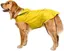 Manteau imperméable pour chien, grande veste doublée, ultralégère et respirante, avec rayures réfléchissantes, veste de pluie po