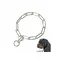 Colliers Étrangls Collier de Dressage pour Chien Colliers Classiques Réglable en Acier Solide Chaîne Collier en Chaîne G Étiquette