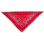 Bandana - Rouge - 50x50 cm - Imprimé floral - Printemps/Été