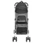 Bon plan Poussette dAnimaux Poussette pour chien pliante à 2 niveaux Gris 83x48x97cm Thome9619666