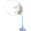 Bâton de taquinerie pour chat jouet en plumes pour chat avec ventouse jouet dexercice pour chaton jouets dentraînement bleu