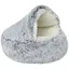 Panier pour Chien Sac Couchage Chat Nid Chaud Lit Lavable Sommeil Chat Chaton Animal Domestique Chaud Gris 40cm CORBEILLE