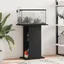 NEW* Support pour aquarium - UU - noir 60,5x36x72,5 cm bois d'ingénierie CHY57951320