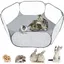 Parc pour petits animaux cage dexercice pour cochons dInde lapins hamsters chinchillas et hérissons pliable et portabl Label