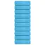 vidaXL Serviettes de visage 10 pcs turquoise 30x30cm 360g/m² 100%coton, serviette, torchon, torchon à vaisselle, serviette 136970