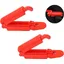 2 PièCes - ceinture sécurité clip Clip De SièGe De Voiture pince ceinture de sécurité voiture Ajusteur De Boucle De Ceinture
