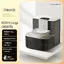 Fontaine à eau automatique pour chat - Phoesky - 45 L - Télécommande - Alimentée par batterie