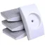 Lot de 4 protections murales pour barrières de porte et barrières d'escalier pour bébé