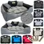 Panier pour chien KINGDOG 145x115 cm personnalisé imperméable gris foncé