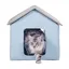 Niche Chauffante pour Chat-Duoku-Abri dextérieur pour Chat avec Température Réglable-Coussin Chauffant pour lhiver