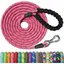 Longe pour Chien 3M 5M 10M 15M 20M 25M 30M Laisse de Dres Laisse avec Poignée Confort et Mousqueton Rose 10M x8 mm 10M X8 MM LONGE