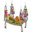 Ensemble balançoire et hamac descalade pour oiseaux – Jouets colorés pour perruches calopsittes conures soleil inséparables