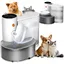 Fontaine à Eau Chat Sans Fil 35L Distributeur Automatique Rechargeable Ultra Silencieux pour Chat et Petit Chien
