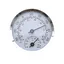 1 Thermomètre Hygromètre Acier Inoxydable Plage -30°C à +60°C Précision ±1°C Intérieur Extérieur .