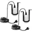 Supports Lampe Chauffante 2x100W E27 Céramique Interrupteur Clip Reptile Tortue Poussin