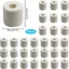 Perles Céramique Filtration Eau 50pcs Blanc Stabilisateur pH Aquarium/Étang Naturel