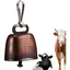 Petite cloche de camping cloches dours clochette durable pour chien cloches de vache cloches pour multicolore GRELOT