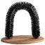 Jouet brosse auto-nettoyante et massante pour arche de chat, griffoir pour animaux de compagnie, nettoyant pour poils