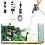 Nettoyeur de Gravier daquarium Manuel Nettoyage de Sable daquarium avec Tuyau de 2m et Tube Extensiblekit de nettoyage manuel