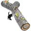 Tunnel Chat 3 Voies Jouet intractif Tunnel Chat Jouets pour Chats Chiots Lapins Cobaye couleurs multiples AIRE DE JEU