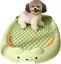 Pot d'intérieur Portable pour Chiens, Fournitures pour Animaux de Compagnie Anti-éclaboussures Facile à Nettoyer (Vert)