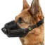 Muselière pour chiens grands/moyens Polyester Taille XL Noir Odipie