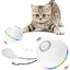 Jouets pour chats d'intérieur, balle interactive pour chat avec lumière LED