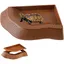 Abreuvoir-Baignoire avec Rampe pour Tortues Terrestres Lézards et Petits Reptiles - Dimensions 27.4×19.7×2.7cm