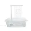 Baignoire de Bain Automatique pour Oiseaux Fontaine de Bain Multifonction pour Perroquets pour le Nettoyage des Perruches